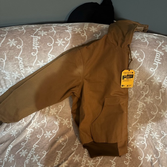 Carhartt Brown Hooded Jacket - Picture 2 of 7